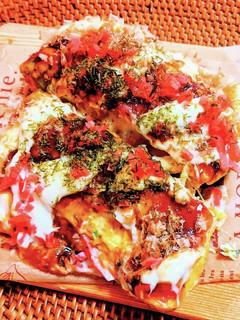 お好み焼きオープンサンド-レシピのメイン写真