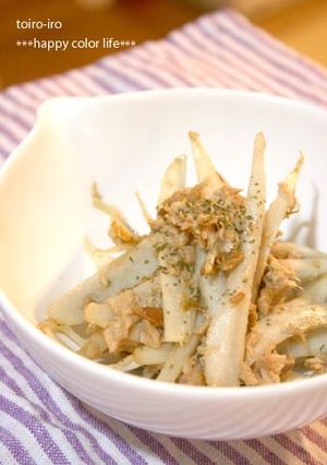 ごぼうとツナ缶de炒めサラダ♪-レシピのメイン写真