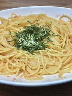 【糖尿病】明太子パスタ 468kcal-レシピのメイン写真
