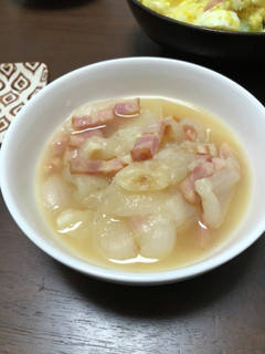 ホットクックで甘うま!新玉ねぎスープ-レシピのメイン写真