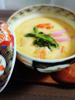 楽チン!卵液で茶碗蒸し-レシピのメイン写真