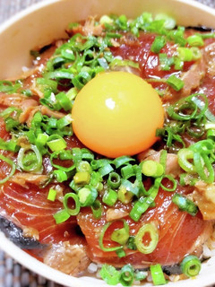 大葉香るカツオのたたき丼-レシピのメイン写真