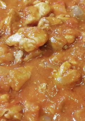 ★鶏肉★焼いてから煮る★トマト煮込み-レシピのメイン写真