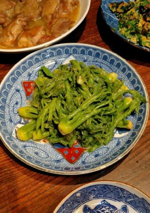 たらの芽の酢みそ和え♪-レシピのメイン写真