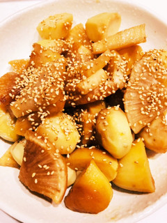 大根とジャガイモの煮物-レシピのメイン写真