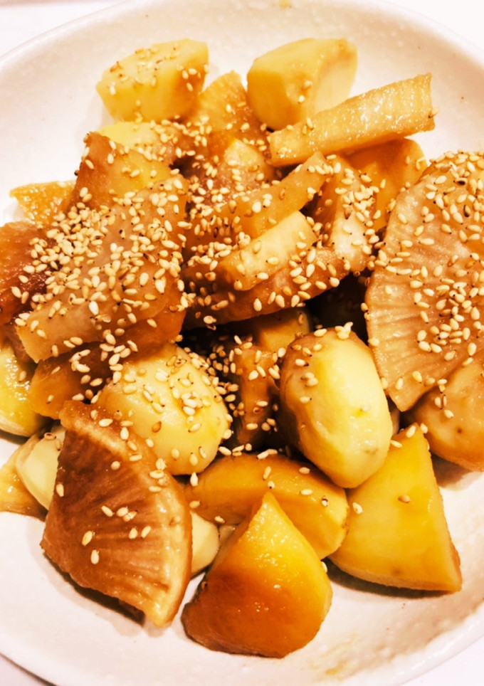 大根とジャガイモの煮物-レシピのメイン写真