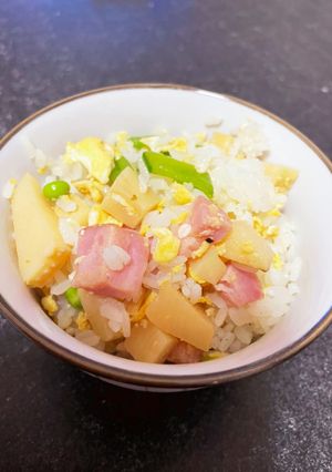 簡単！たけのこの洋風混ぜごはん-レシピのメイン写真