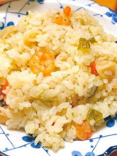 炊飯器でシーフードピラフ-レシピのメイン写真