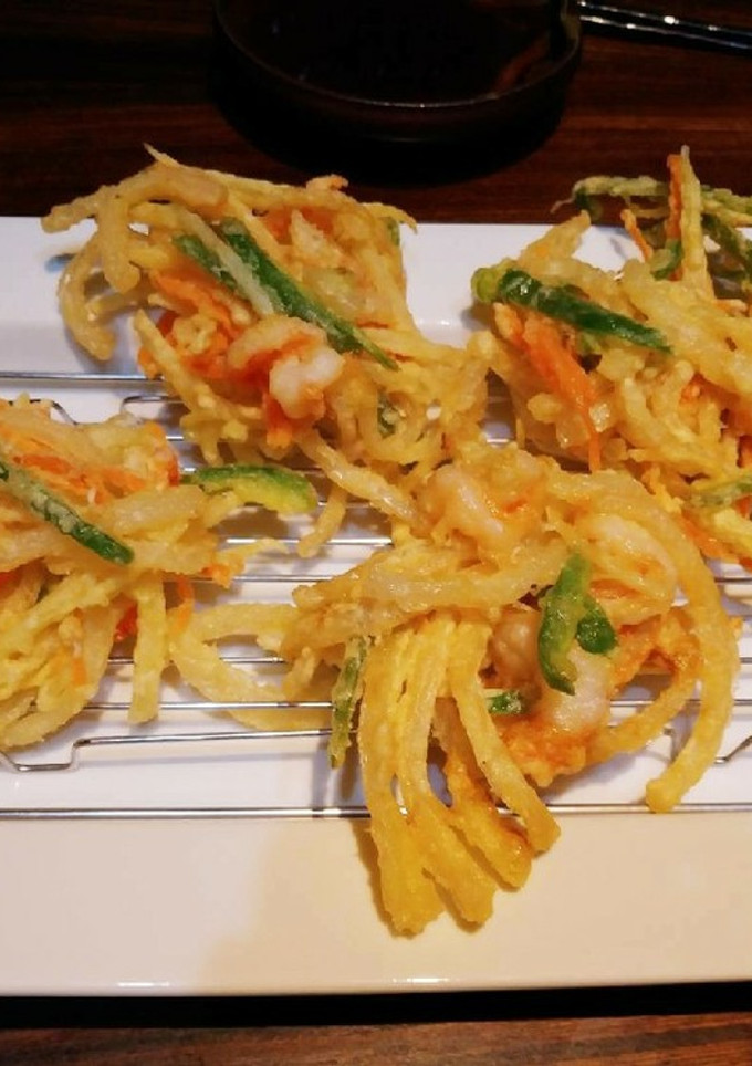 さくさく☆むきエビと野菜のかき揚げ-レシピのメイン写真