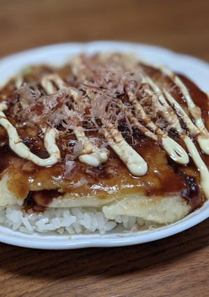 広島風おこめ焼き-レシピのメイン写真