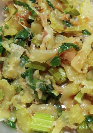 もりもりセロリのおかか炒め物-レシピのメイン写真