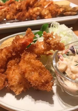 エビフライと漬物タルタルソース-レシピのメイン写真