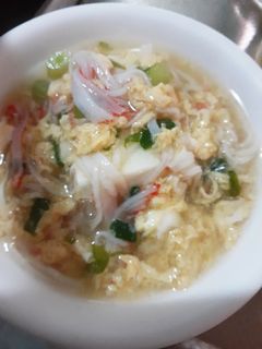 カニかまと溶き卵のあんかけ-レシピのメイン写真