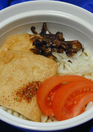 冷やしきつねうどん-レシピのメイン写真