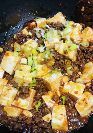 一から簡単に作れる！ネギ香る麻婆豆腐-レシピのメイン写真