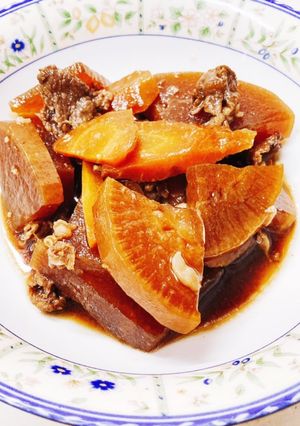 つくログ★牛肉と大根のやわらか煮-レシピのメイン写真