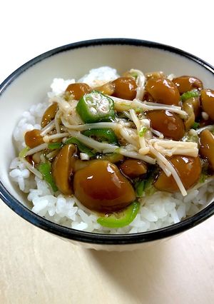 なめことエノキのご飯のおとも-レシピのメイン写真