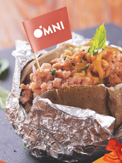 OMNIミンチのタイ風ベイクドポテト-レシピのメイン写真