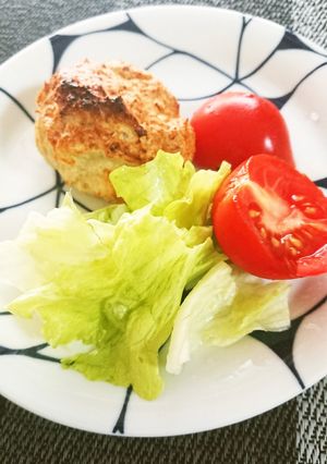 鶏ミンチとレンコンのの美味しいハンバーグ-レシピのメイン写真