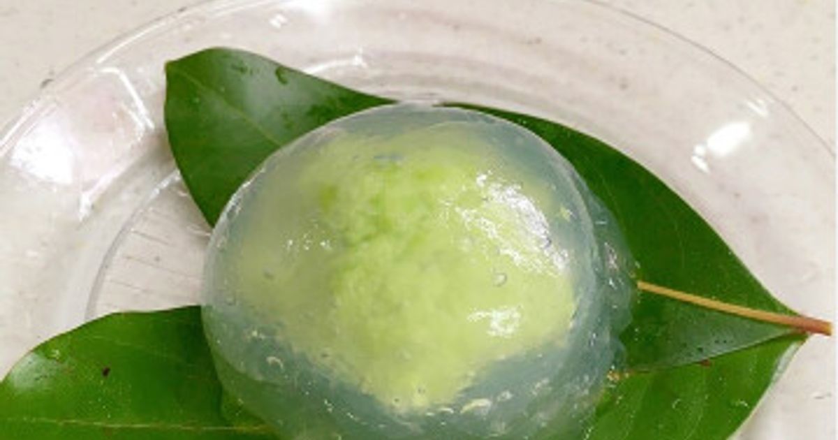 ☆タピオカ粉で葛まんじゅう 枝豆ずんだ餡 by ケイヤ＠kie