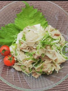 豚しゃぶの香味野菜和え-レシピのメイン写真