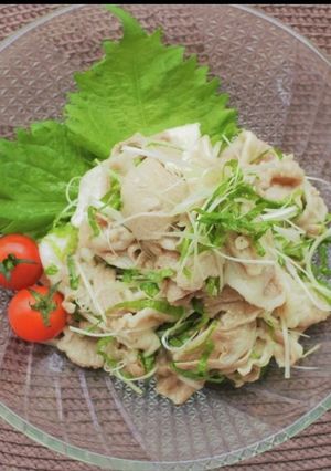 豚しゃぶの香味野菜和え-レシピのメイン写真