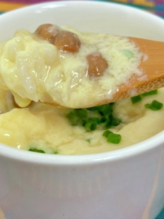 納豆ごはん☆茶碗蒸し-レシピのメイン写真