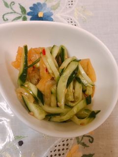 中華クラゲと胡瓜の和え物-レシピのメイン写真