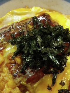 簡単、うな玉丼-レシピのメイン写真