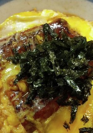 簡単、うな玉丼-レシピのメイン写真