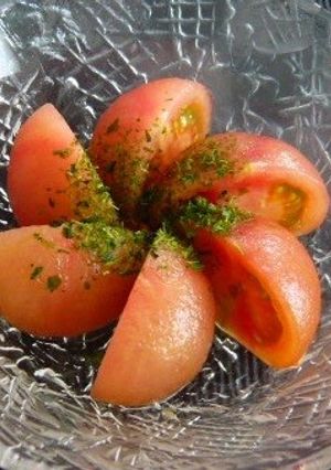 トマトの酢の物-レシピのメイン写真