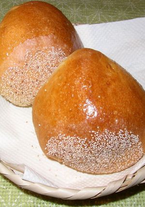 ホームベーカリーで★栗あんぱん-レシピのメイン写真