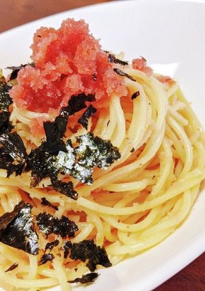 ズボラ料理人が作る！超簡単明太子パスタ☆-レシピのメイン写真