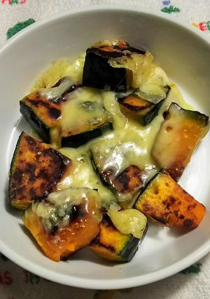 シンプルに‼かぼちゃのチーズ焼き-レシピのメイン写真