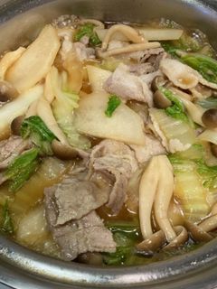 大根と白菜と豚肉の煮物-レシピのメイン写真