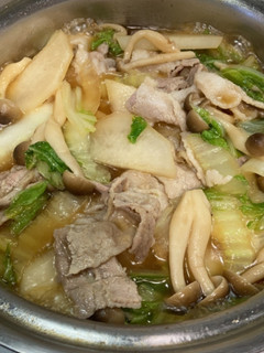 大根と白菜と豚肉の煮物-レシピのメイン写真