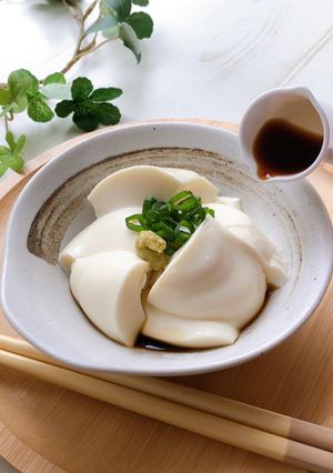ぷるぷる滑らかクリームチーズ豆腐♬-レシピのメイン写真