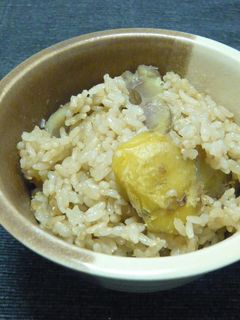 秋の味覚★シンプル栗ご飯-レシピのメイン写真