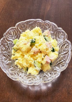 チーズ好きはたまらない！さつまいもサラダ-レシピのメイン写真