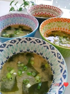 わかめと新玉ねぎのみそ汁-レシピのメイン写真
