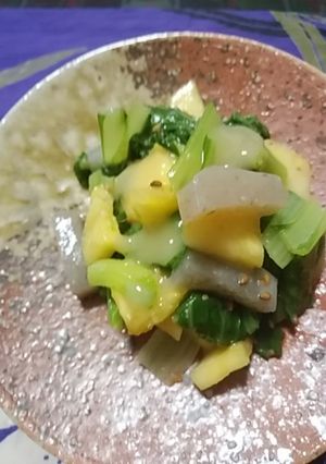 　パイン入りで酢味噌和え-レシピのメイン写真