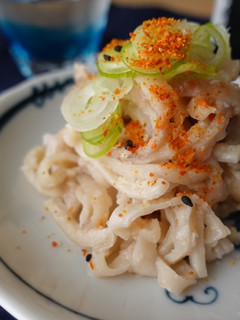 鶏皮の山わさび和え-レシピのメイン写真