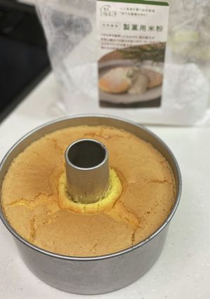 簡単☆米粉のシフォンケーキ-レシピのメイン写真