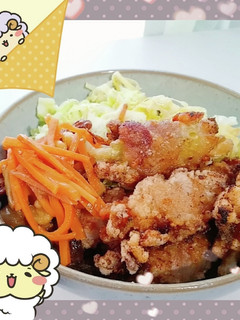 豚こまと野菜の唐揚げ-レシピのメイン写真
