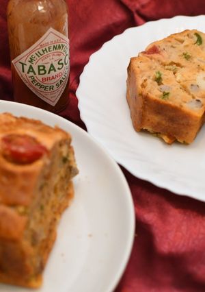 米粉のピザ風ケークサレ-レシピのメイン写真