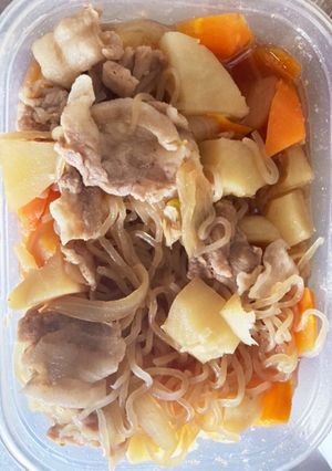 レンジで肉じゃが-レシピのメイン写真