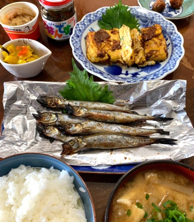 朝定食　焼き魚　-レシピのメイン写真