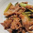 豚と小松菜のオイ『酢』ター炒め