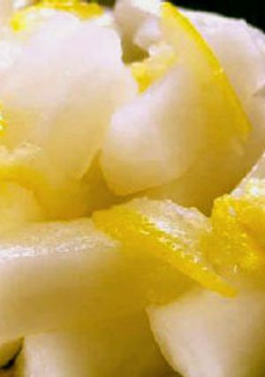 レンジで漬物☆すぐ食べれる♪レモン大根❤-レシピのメイン写真