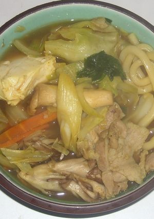 うどん入りカレー鍋-レシピのメイン写真